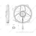 1253.C0 Ventiladores de radiador eléctricos de nueva llegada para PEUGEOT